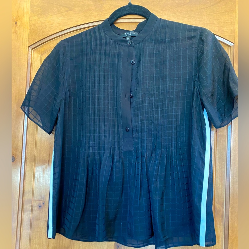 Rag and Bone black shift top.